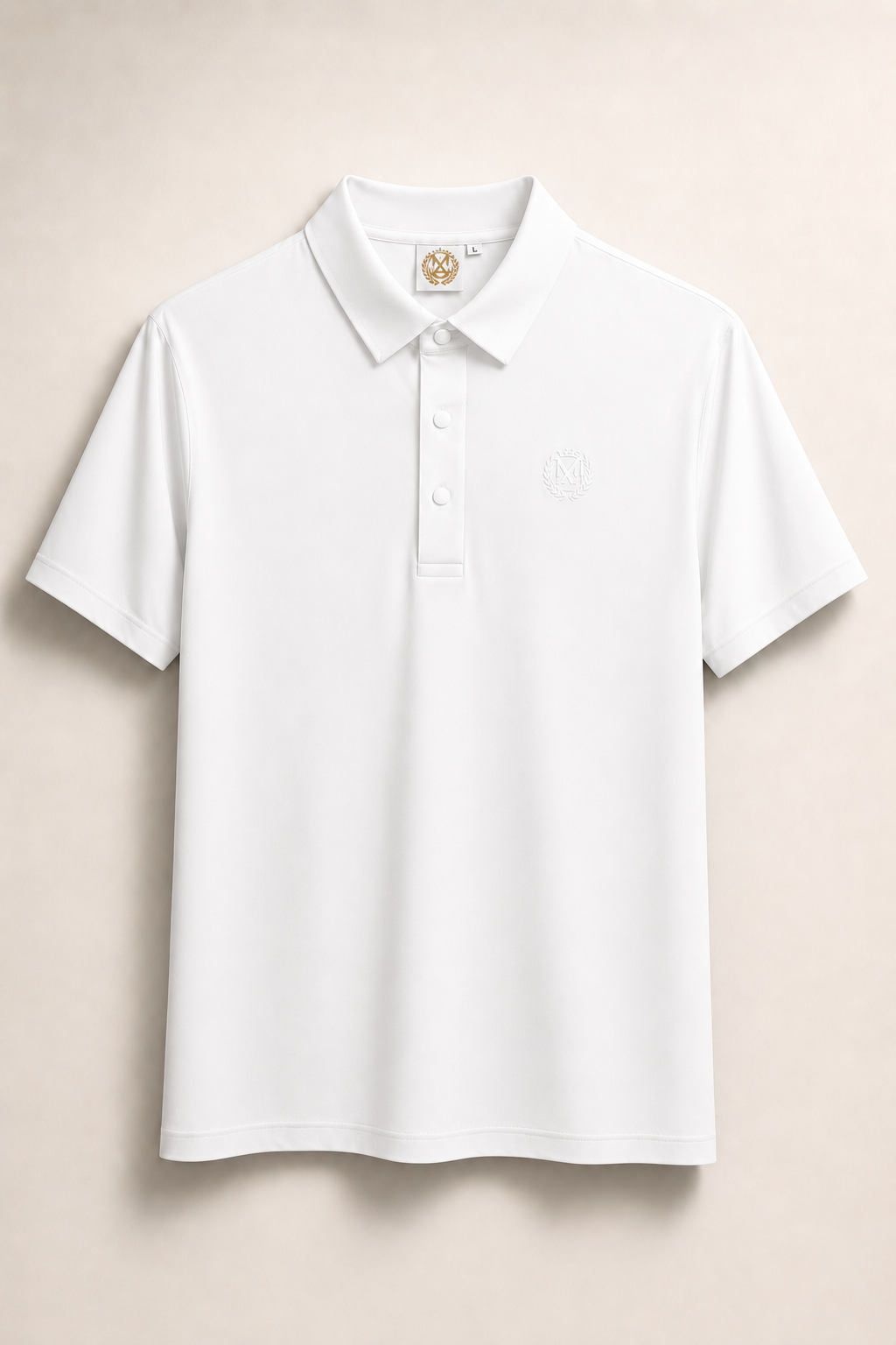 Tour Polo in White